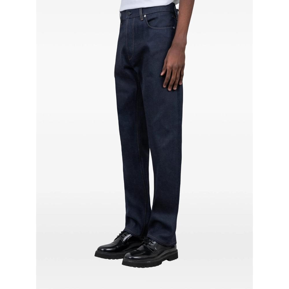 Stone Island Denim Blue Denim - Regular & Straight-Leg Jeans Men Stone Island Denim