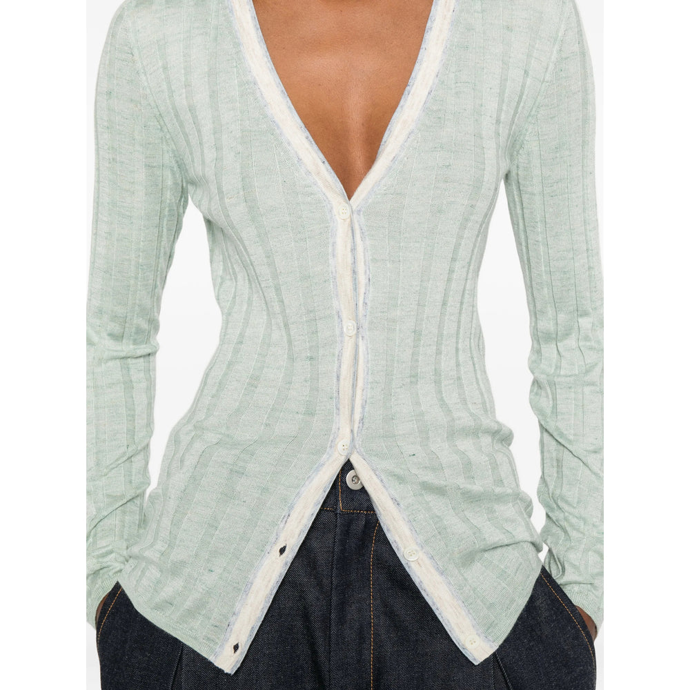 Prada Green Knitwear - Cardigans Women PRADA