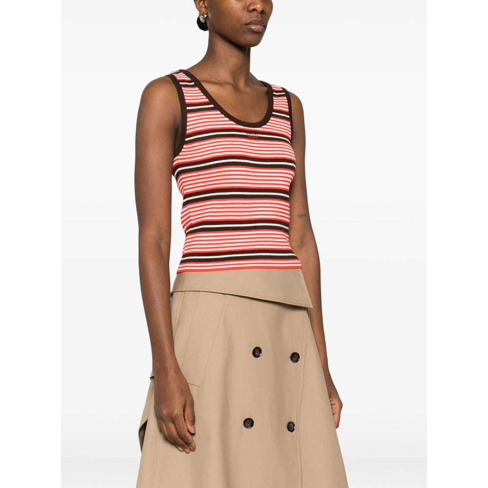 Prada Red Tops - Vests & Tank Tops Women PRADA