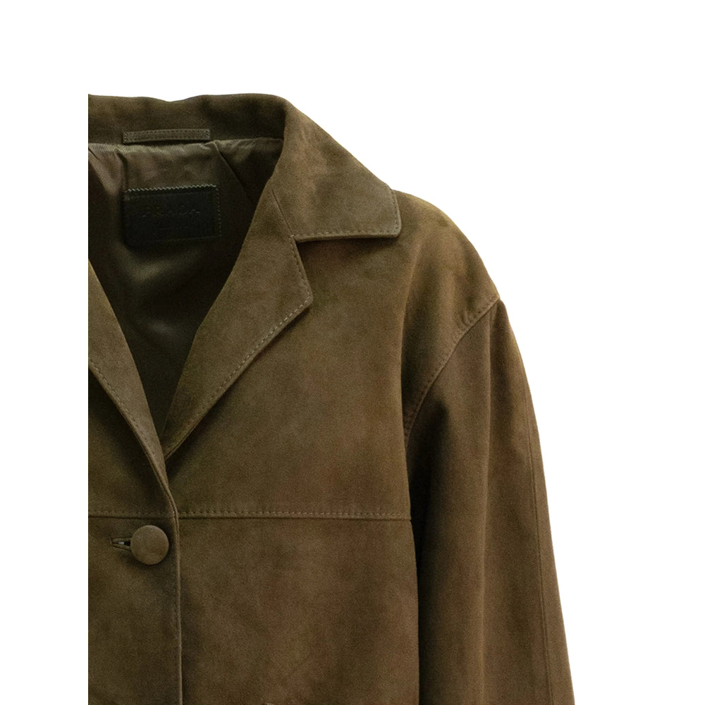 Prada Green Jackets - Leather Jackets Women PRADA