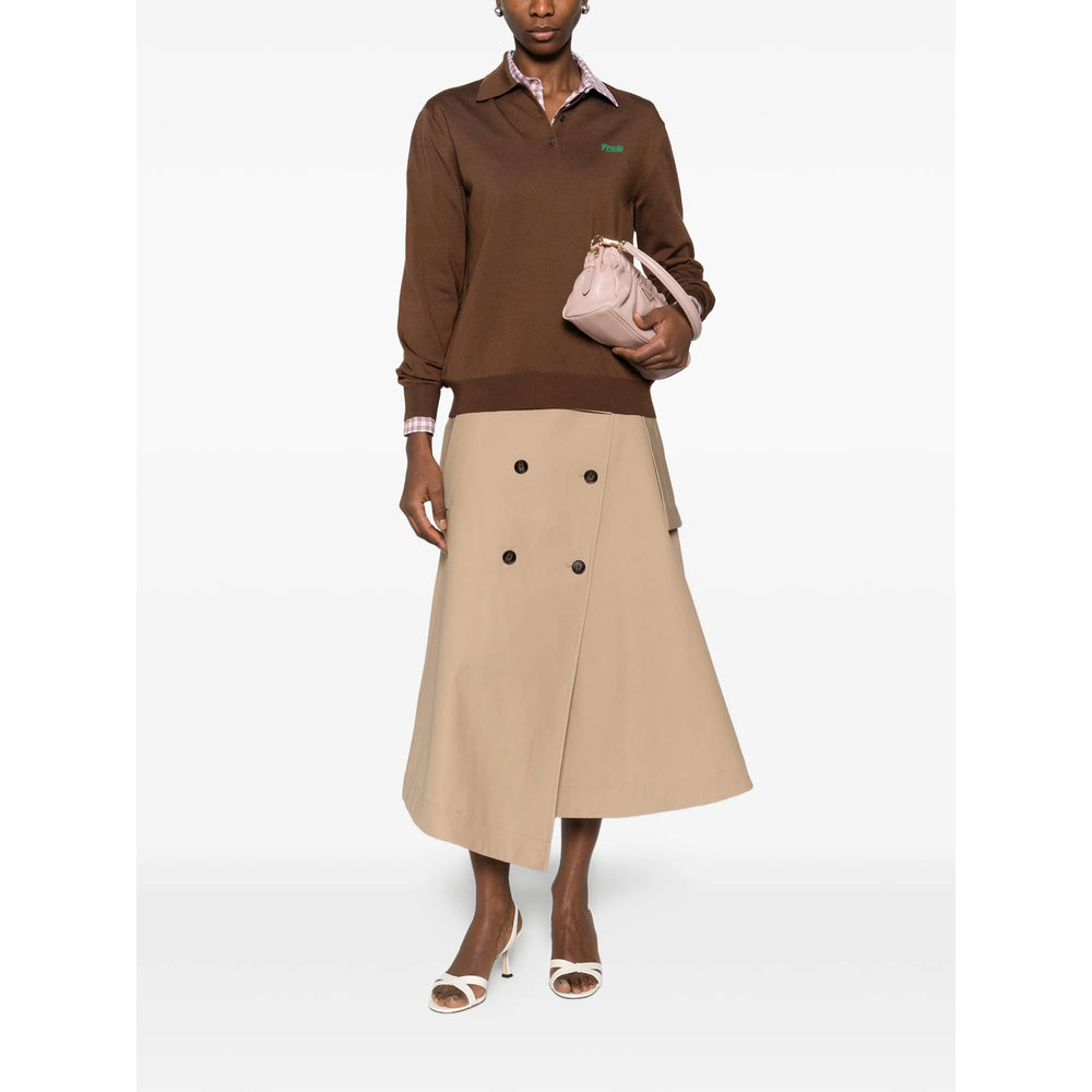 Prada Brown Tops - Polo Tops Women PRADA
