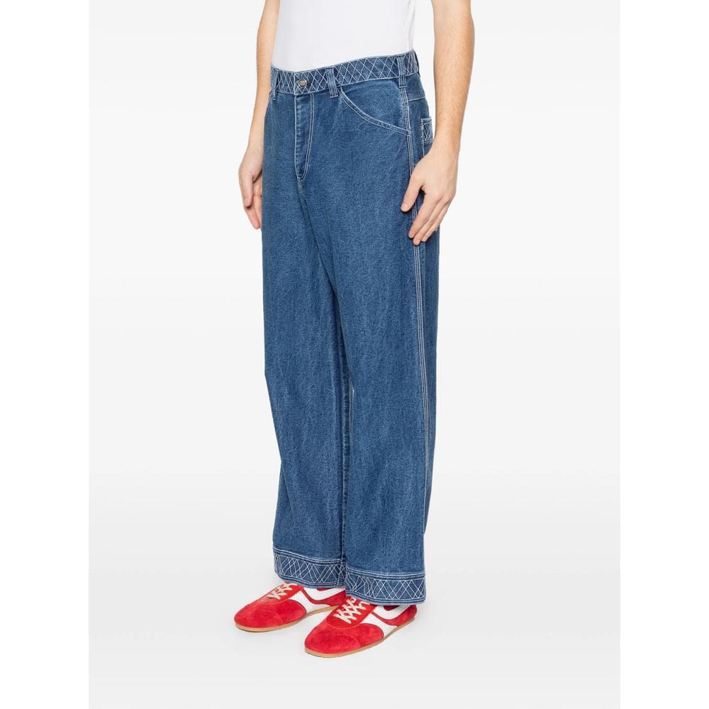 Bode Blue Denim - Regular & Straight-Leg Jeans Men BODE