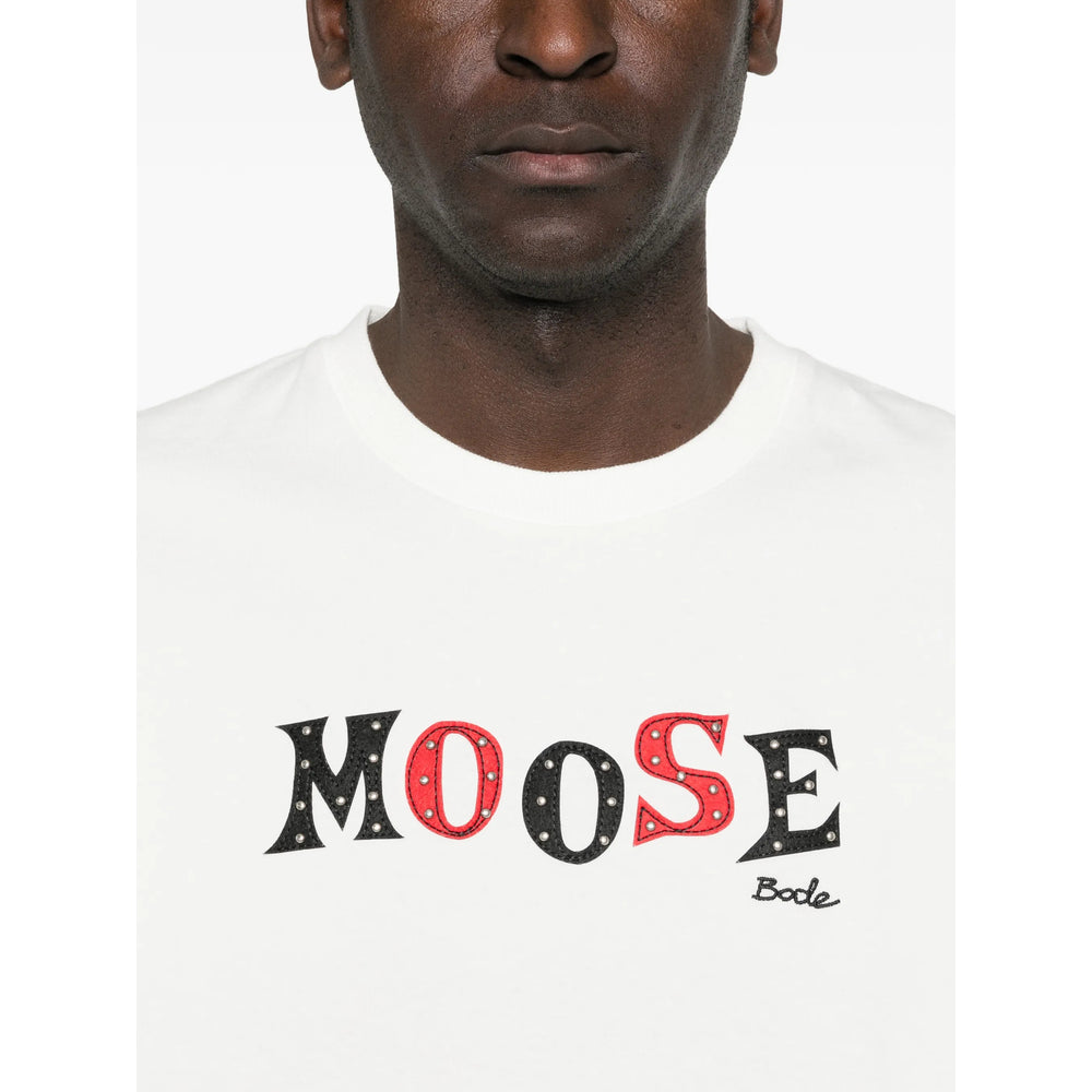 Bode White T-Shirts & Vests - T-Shirts Men BODE