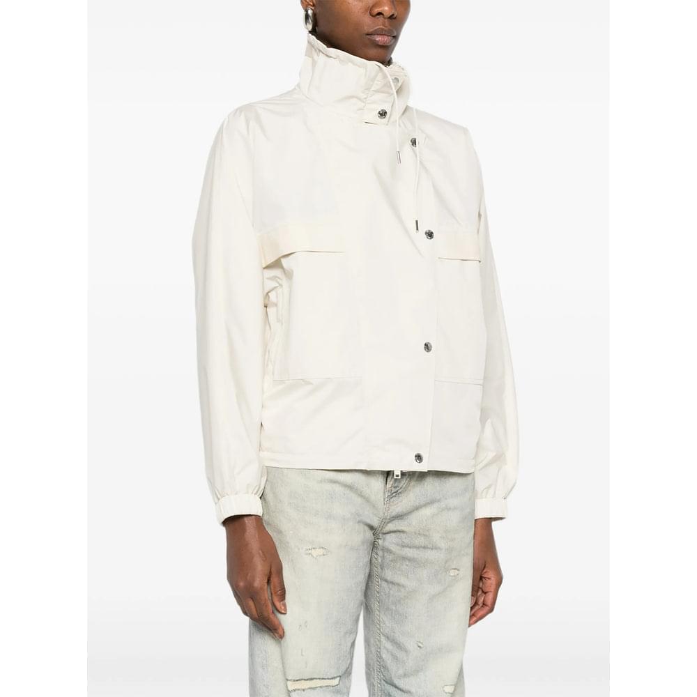 Yves Salomon Neutrals Jackets - Bomber Jackets Women YVES SALOMON