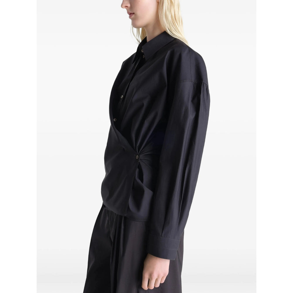 Lemaire Black Tops - Shirts Women LEMAIRE