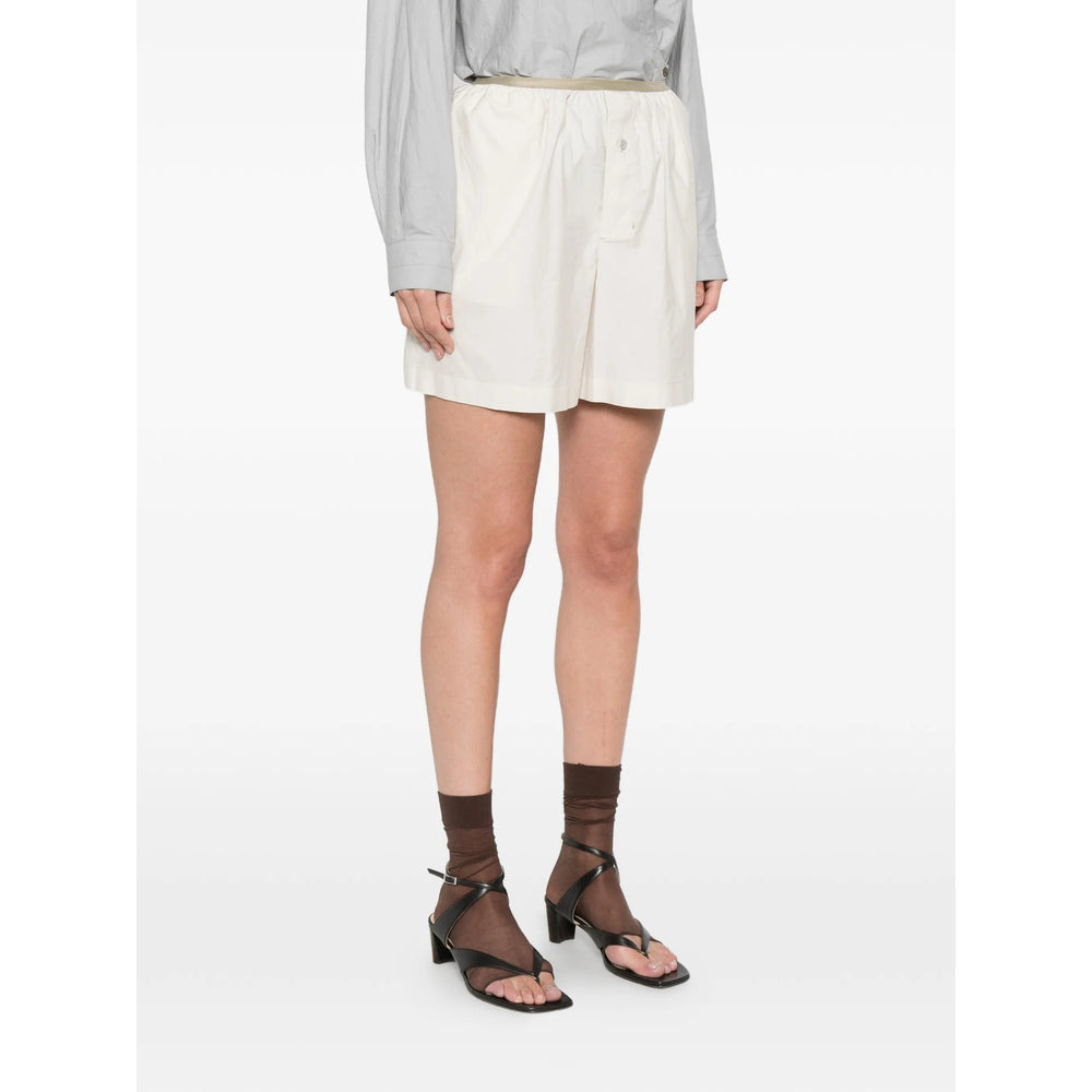 Lemaire Neutrals Shorts - Mini Shorts Women LEMAIRE