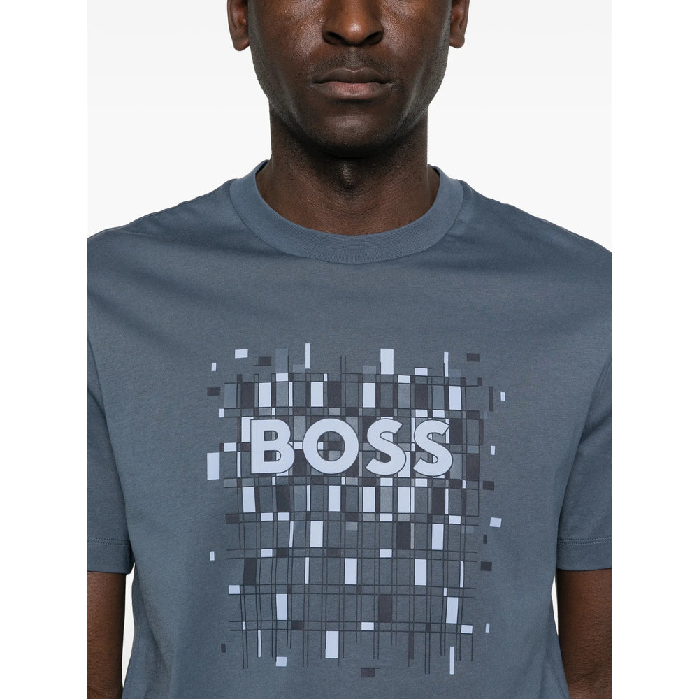 Boss Blue T-Shirts & Vests - T-Shirts Men BOSS