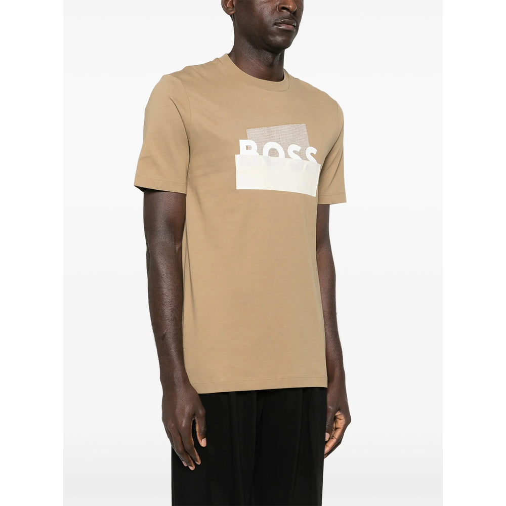 Boss Neutrals T-Shirts & Vests - T-Shirts Men BOSS