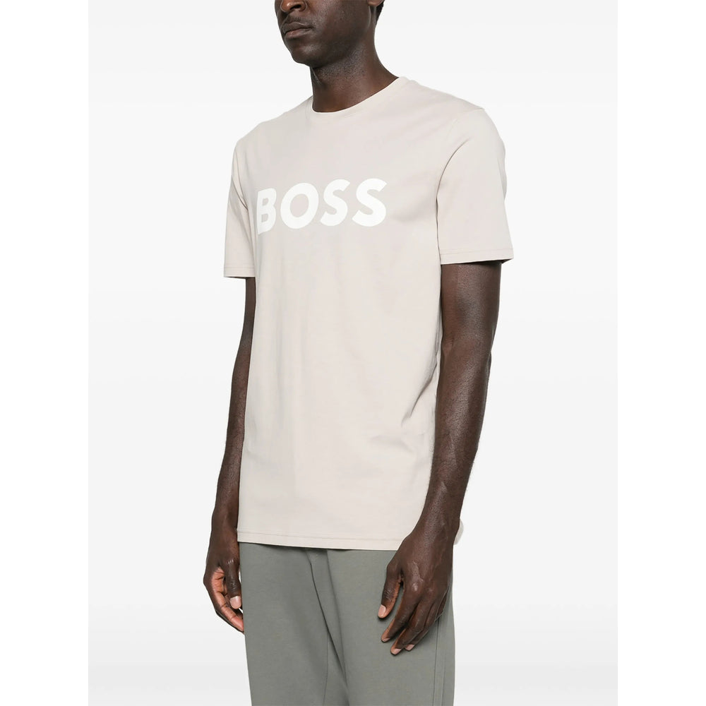 Boss Grey T-Shirts & Vests - T-Shirts Men BOSS
