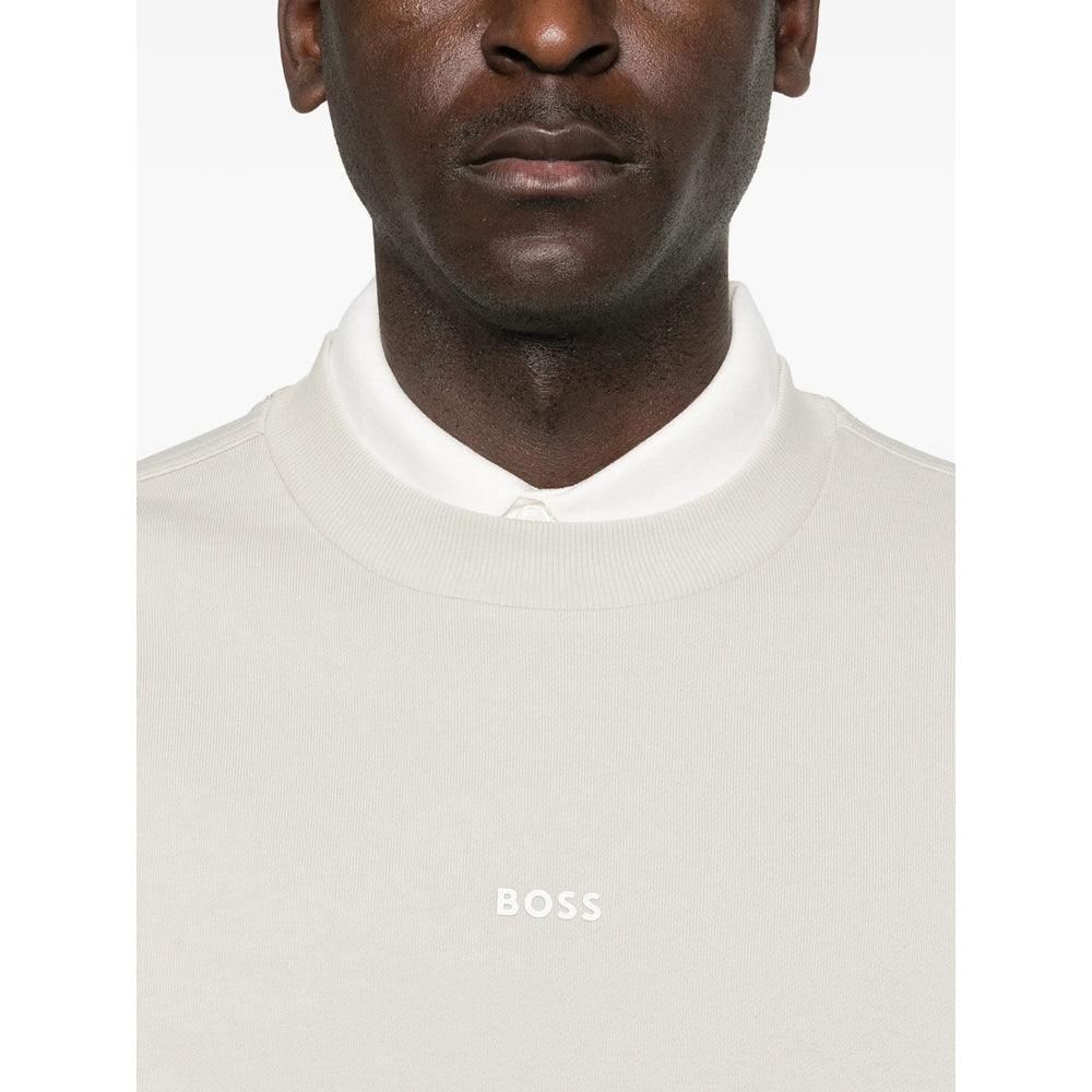 Boss Neutrals Sweaters & Knitwear - Sweatshirts Men BOSS