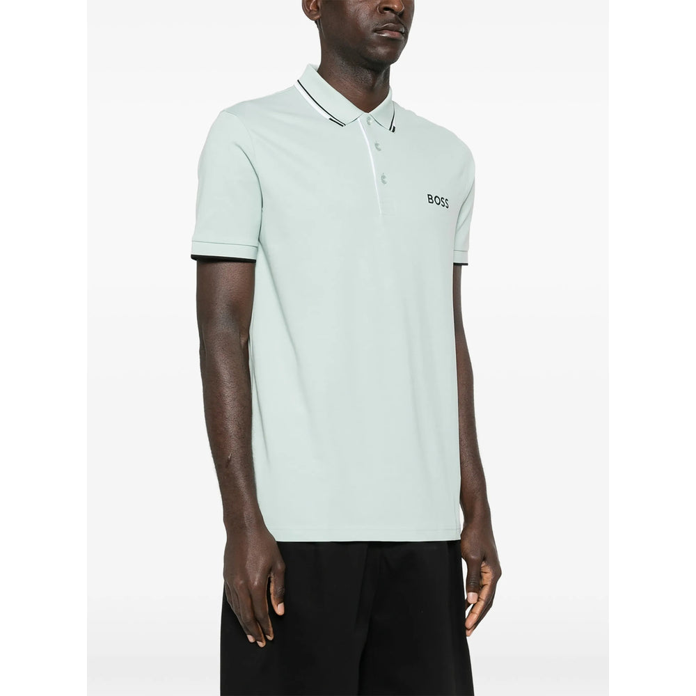 Boss Blue Polo Shirts Men BOSS