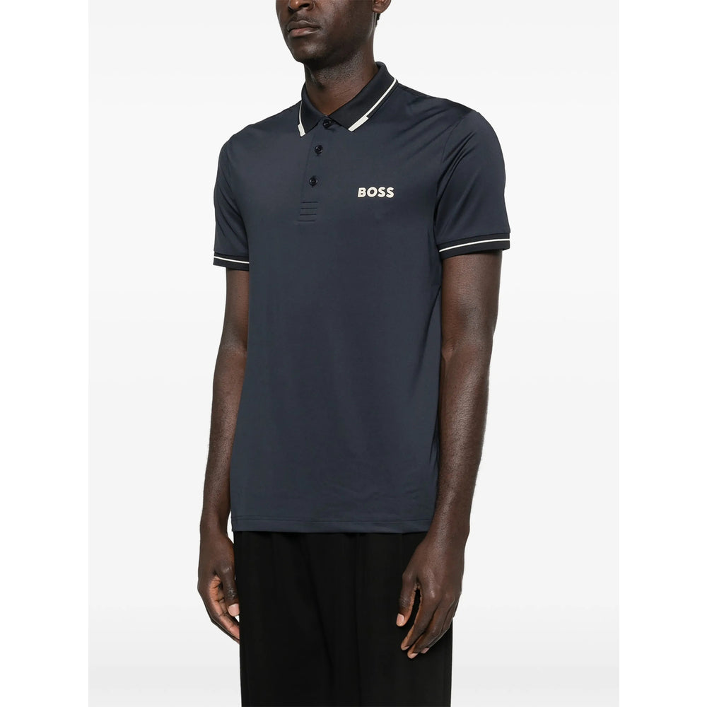 Boss Blue Polo Shirts Men BOSS