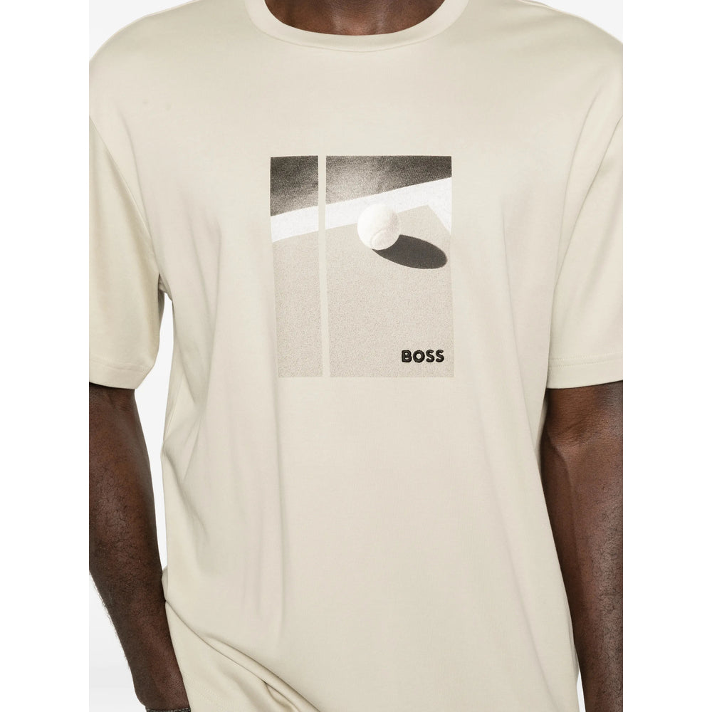 Boss Neutrals T-Shirts & Vests - T-Shirts Men BOSS