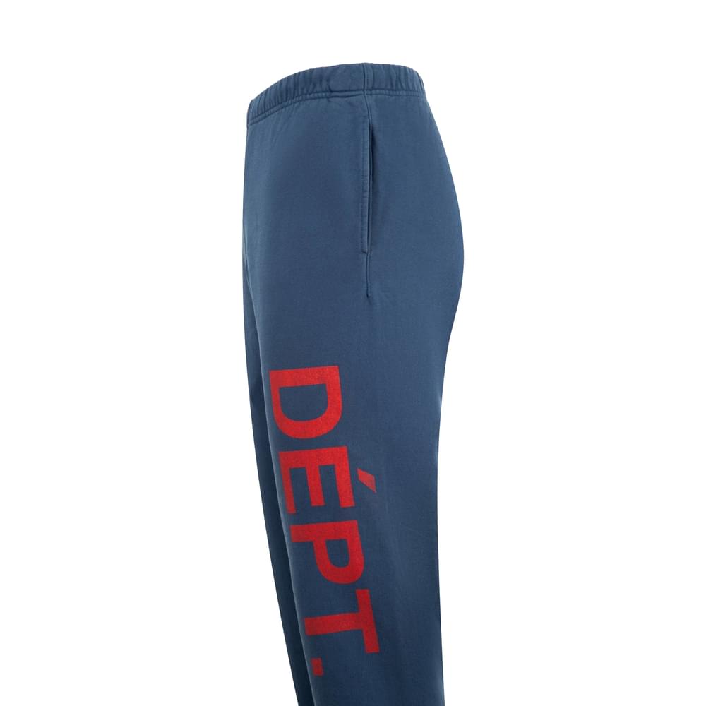 Gallery Dept. Blue Trousers - Track Pants Men GALLERY DEPT.