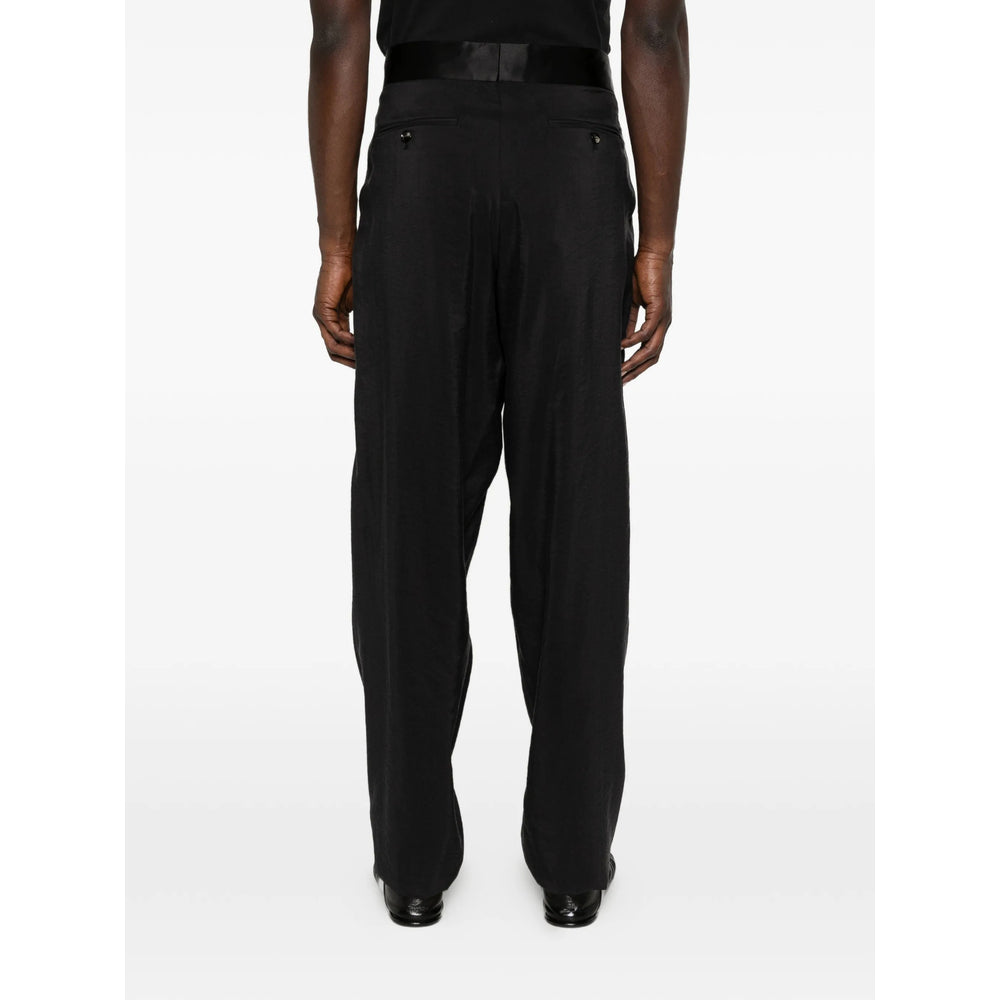 Giorgio Armani Black Trousers - Tailored Trousers Men GIORGIO ARMANI