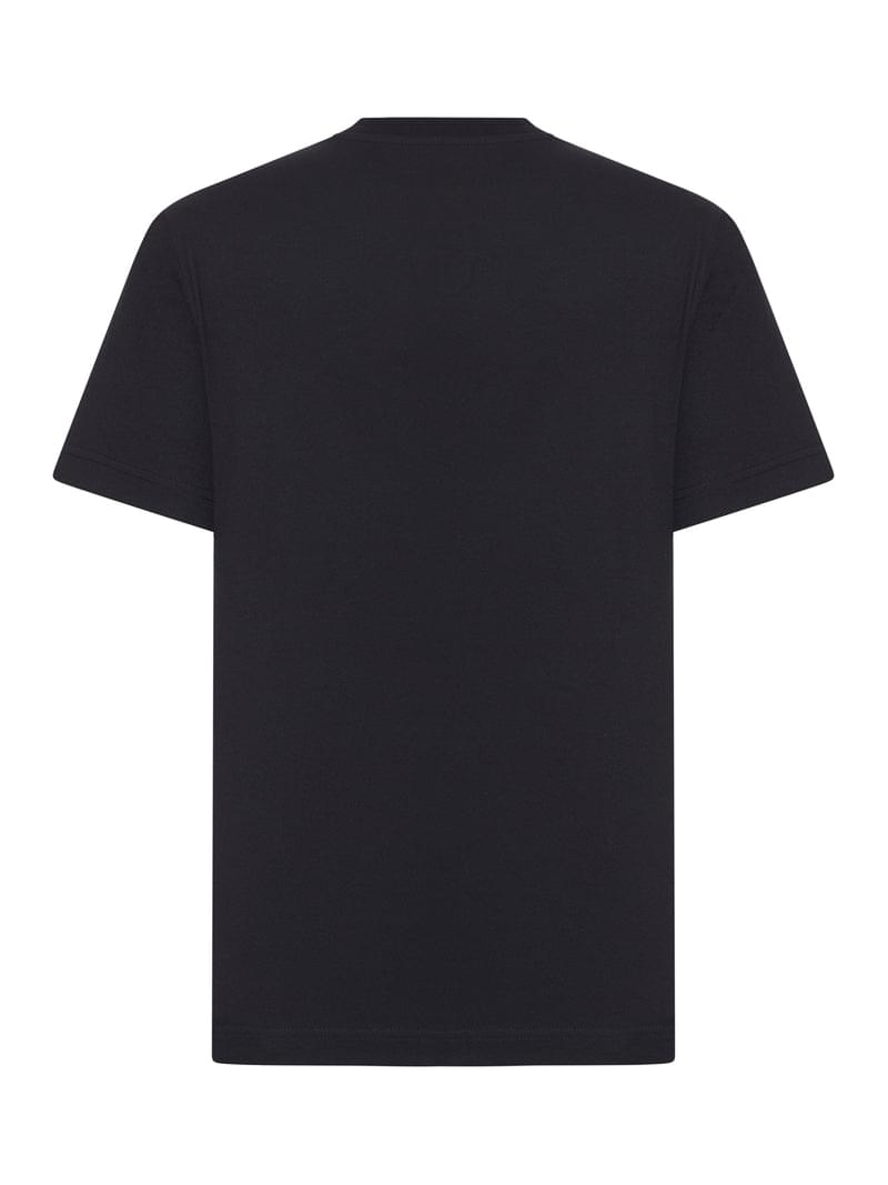 Burberry Men Cotton T-Shirt With Horseman Logo BURBERRY