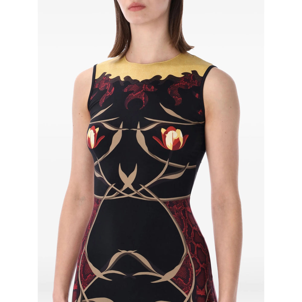 Marine Serre Black Dresses - Evening Dresses Women MARINE SERRE