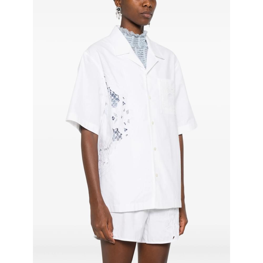 Marine Serre White Tops - Shirts Women MARINE SERRE