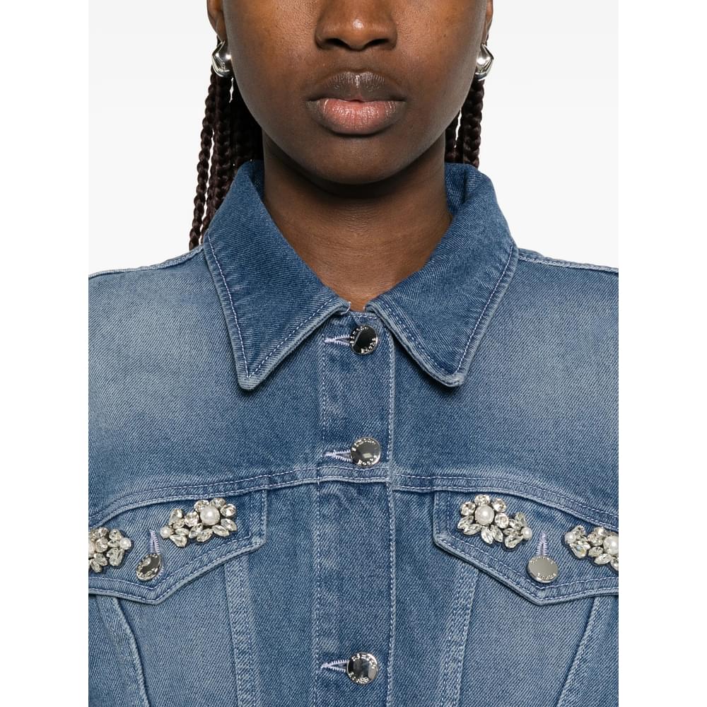 Simone Rocha Blue Jackets - Denim Jackets Women SIMONE ROCHA
