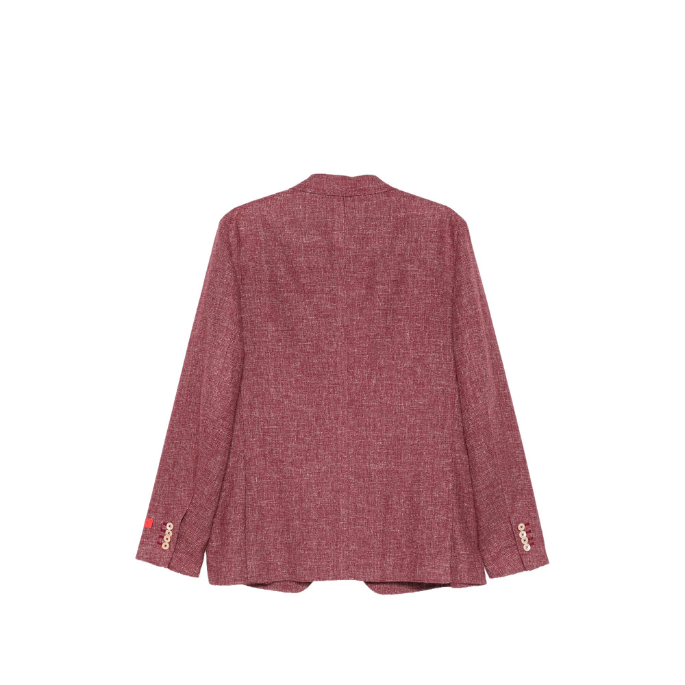Isaia Red Jackets - Blazers Men ISAIA
