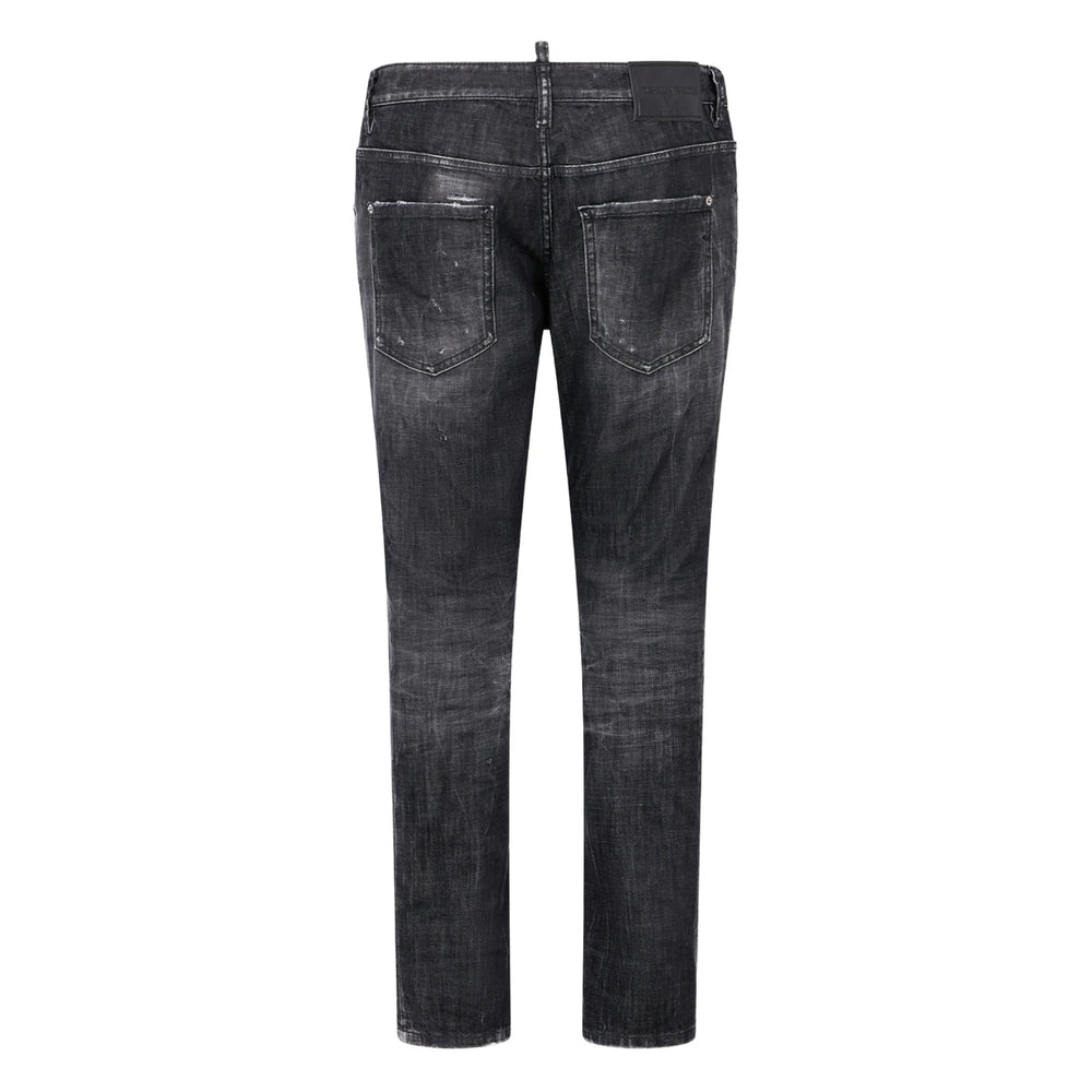 Dsquared2 Grey Trousers - Regular & Straight-Leg Trousers Men DSQUARED2