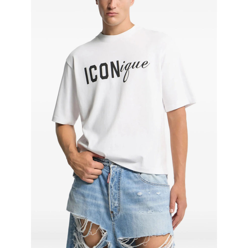 Dsquared2 White T-Shirts & Vests - T-Shirts Men DSQUARED2