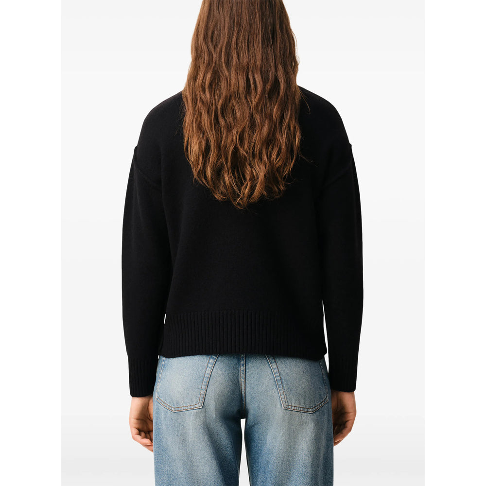Ami Paris Black Sweaters & Knitwear - Jumpers Men AMI PARIS