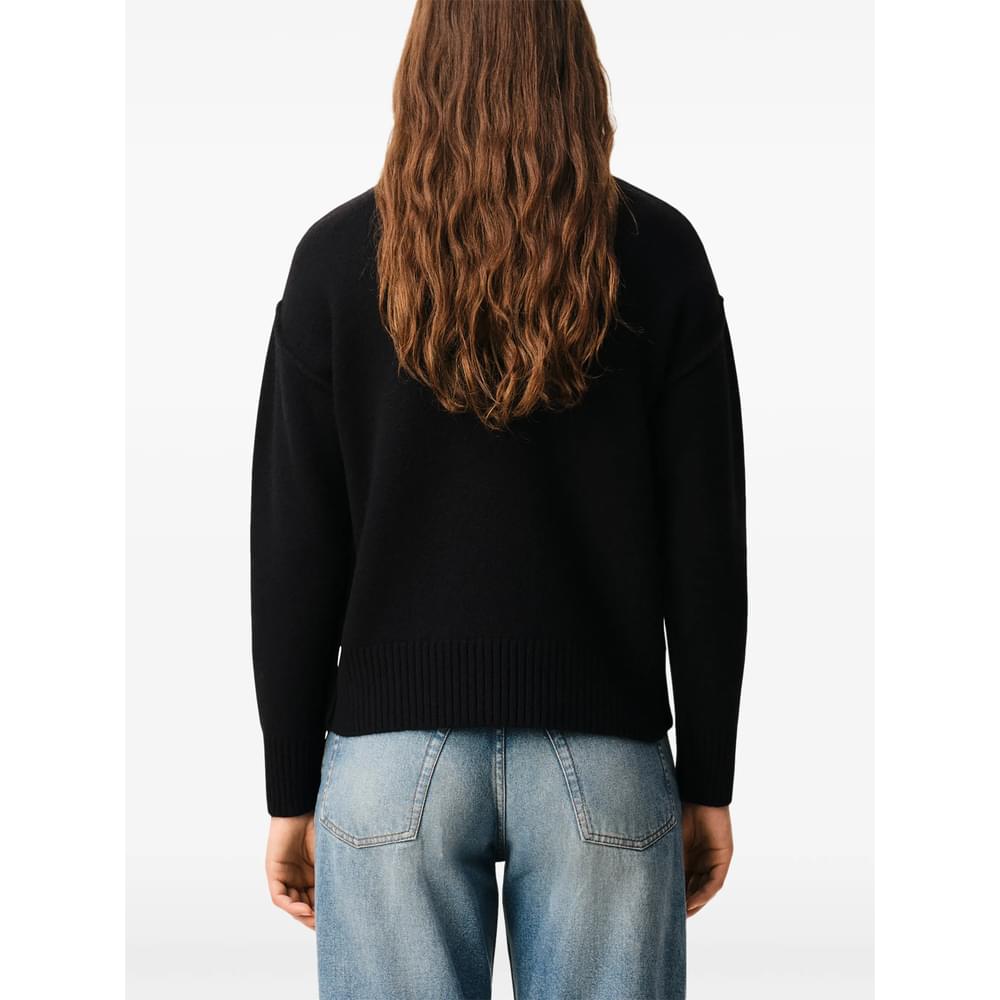 Ami Paris Black Sweaters & Knitwear - Jumpers Men AMI PARIS