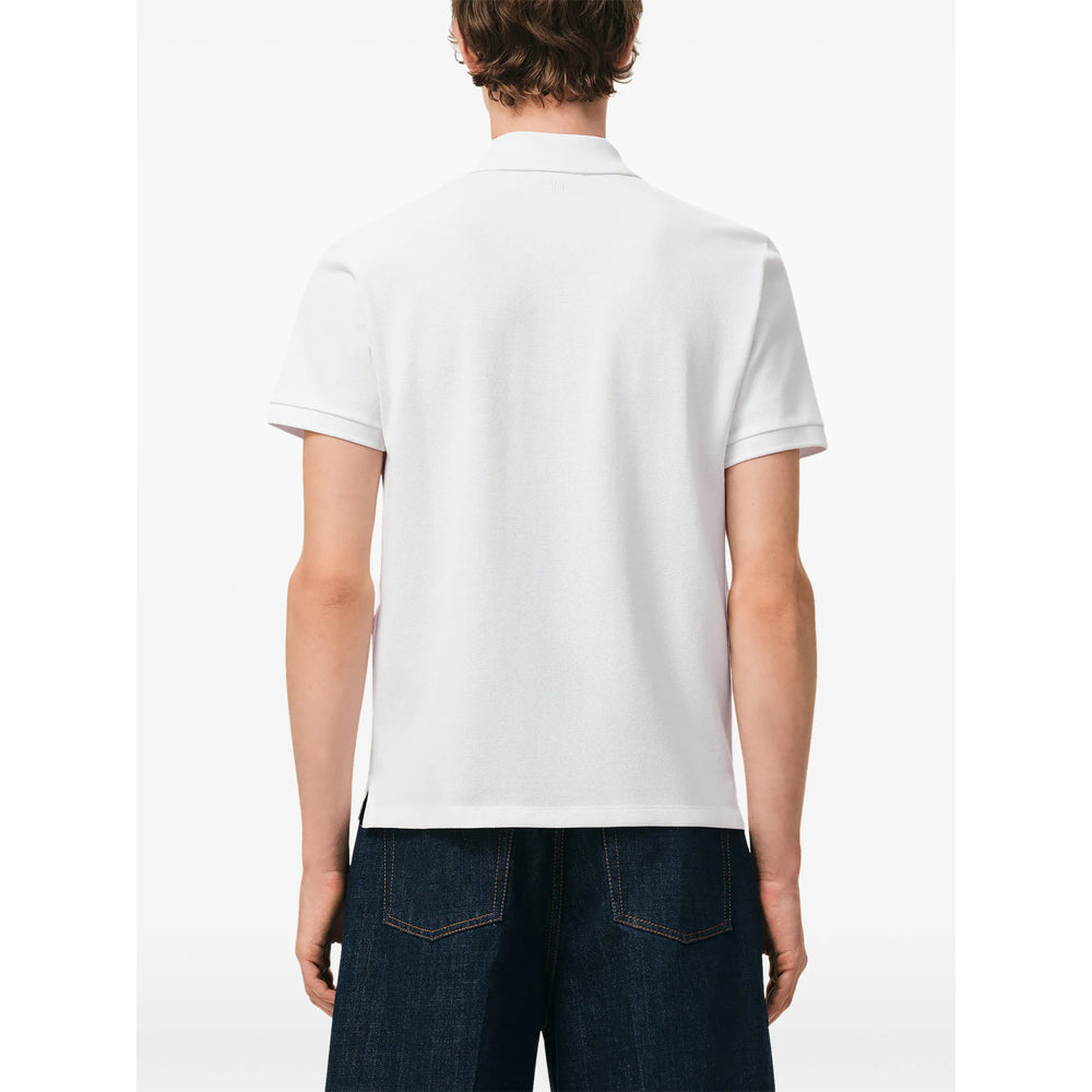Ami Paris White Polo Shirts Men AMI PARIS