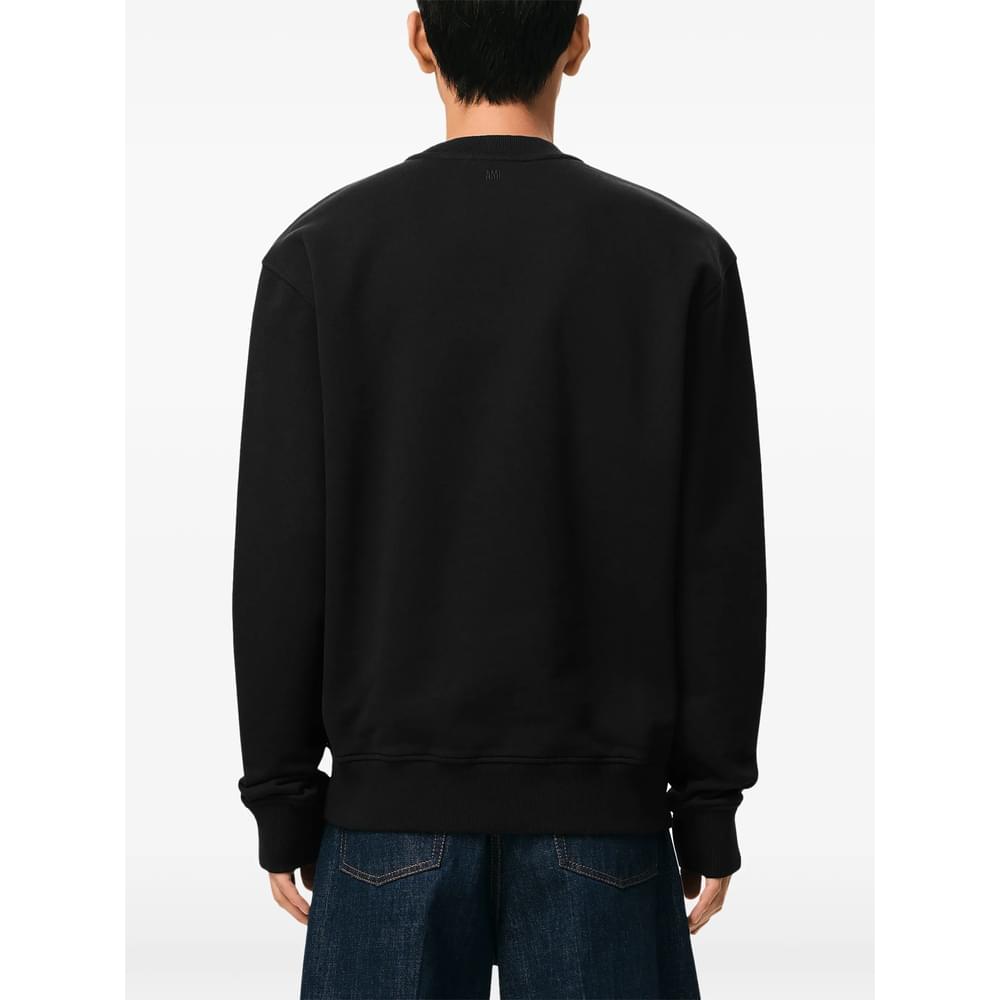 Ami Paris Black Sweaters & Knitwear - Sweatshirts Men AMI PARIS