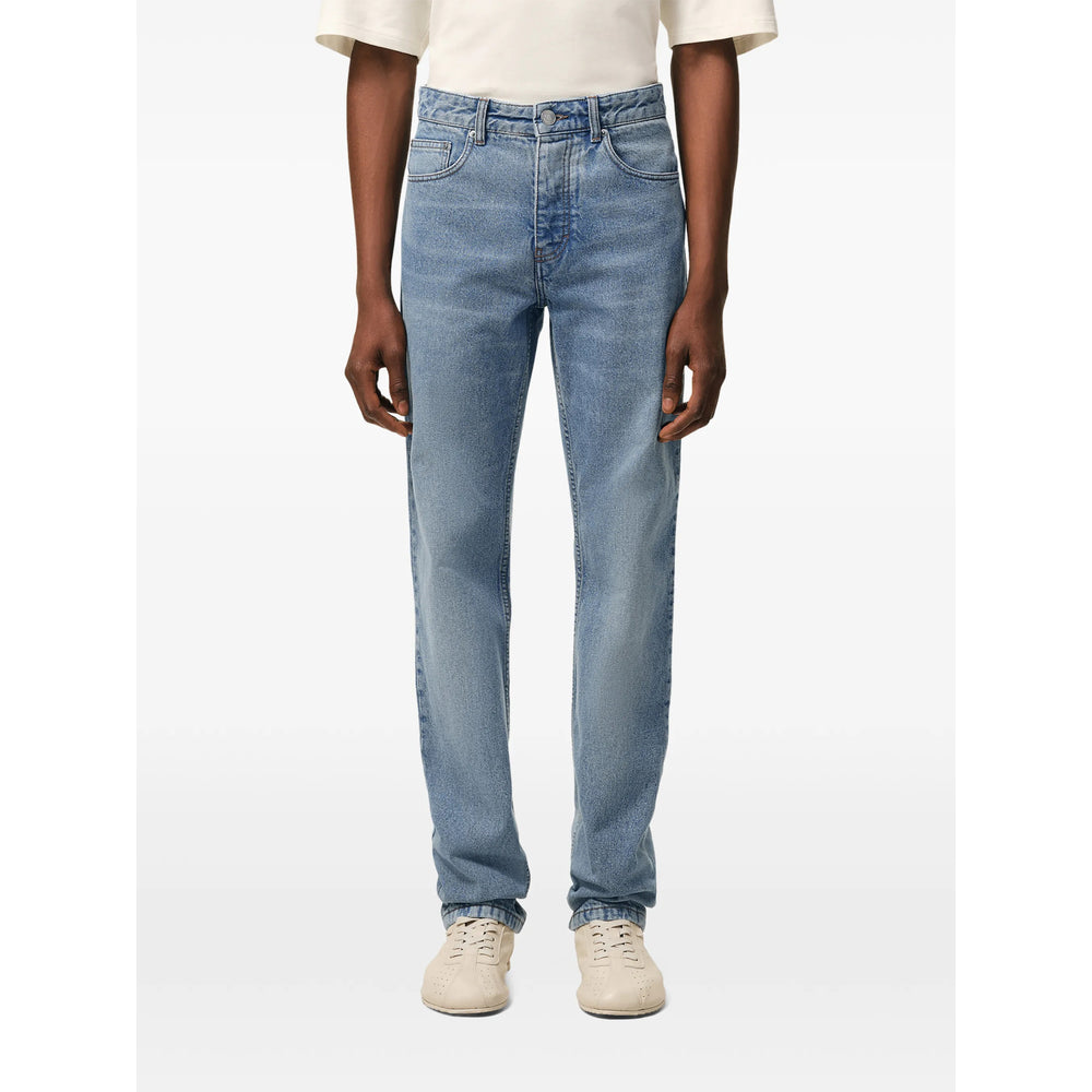 Ami Paris Blue Denim - Regular & Straight-Leg Jeans Men AMI PARIS