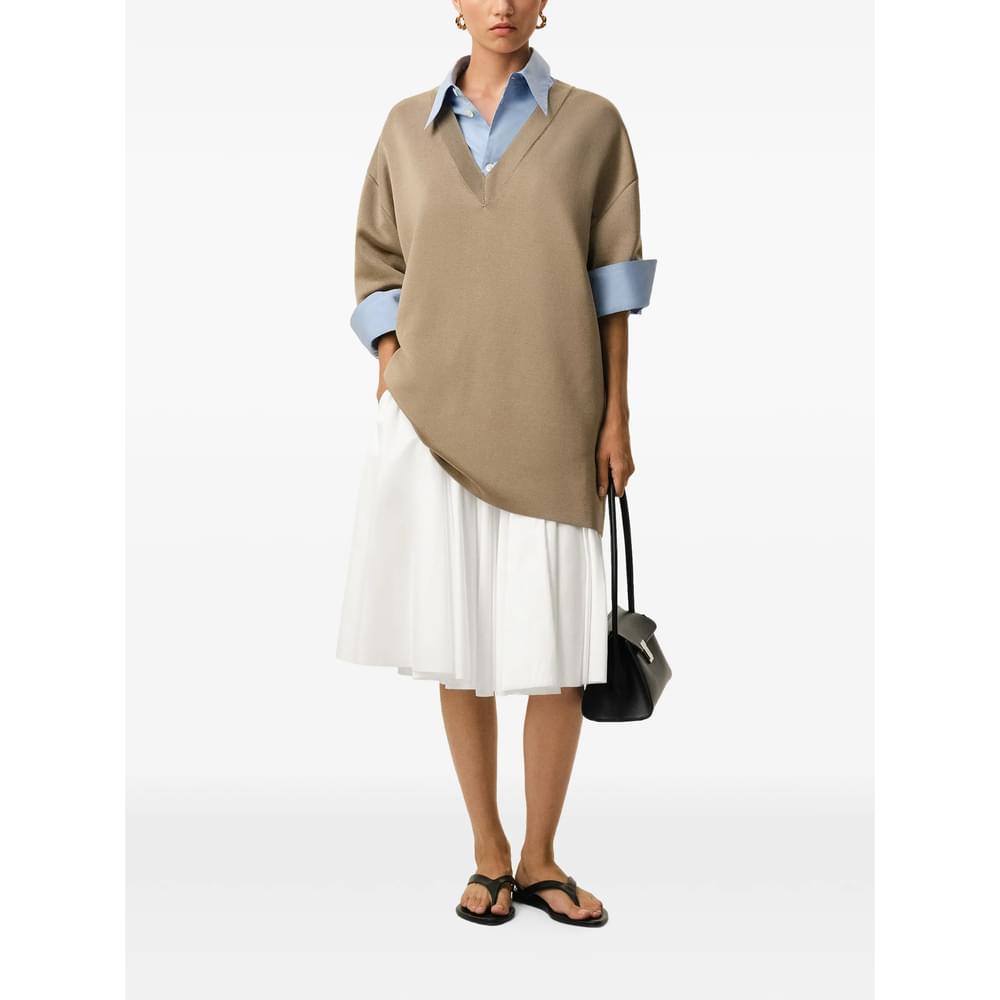 Ami Paris White Skirts - A-Line Skirts Women AMI PARIS