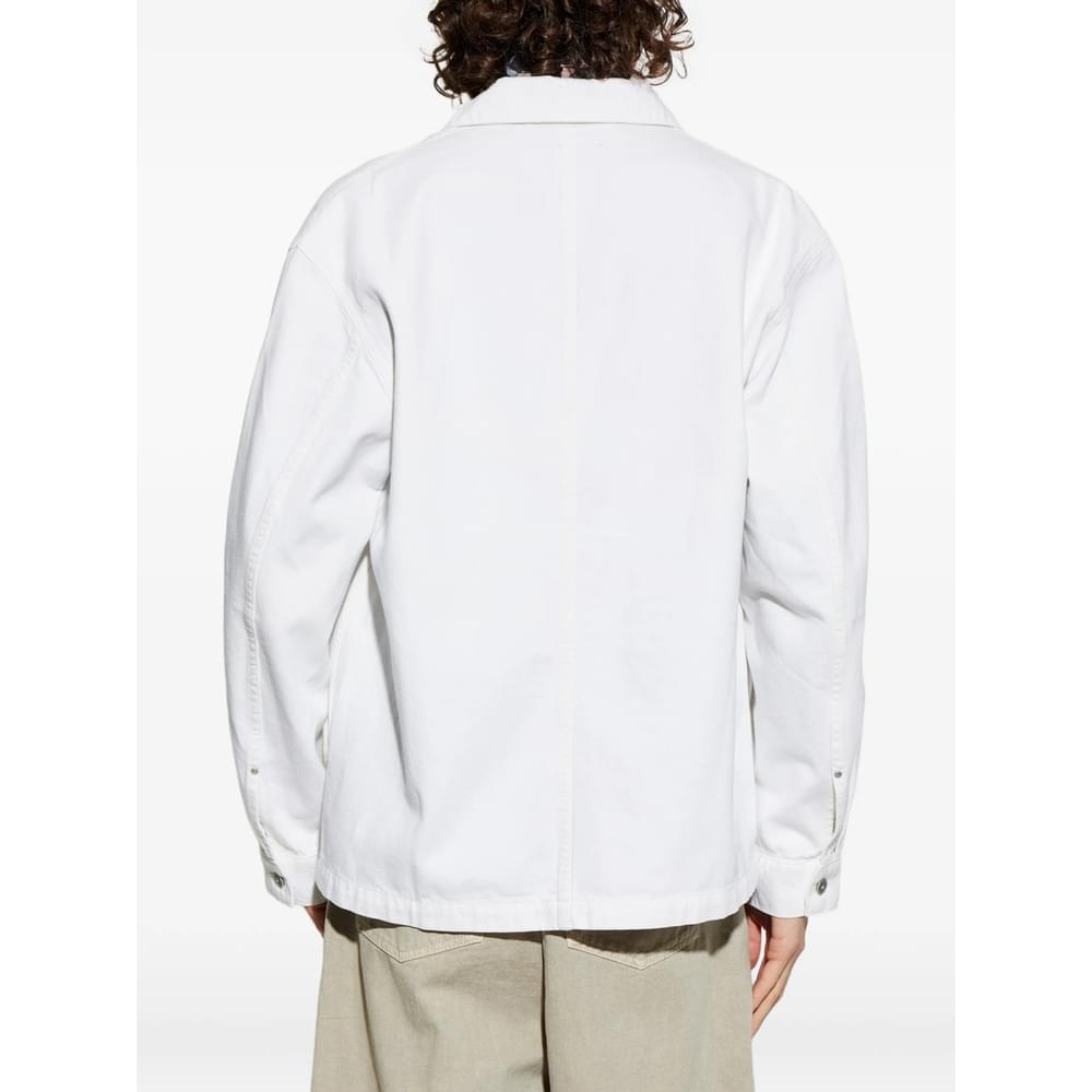 Lemaire White Jackets - Denim Jackets Men LEMAIRE