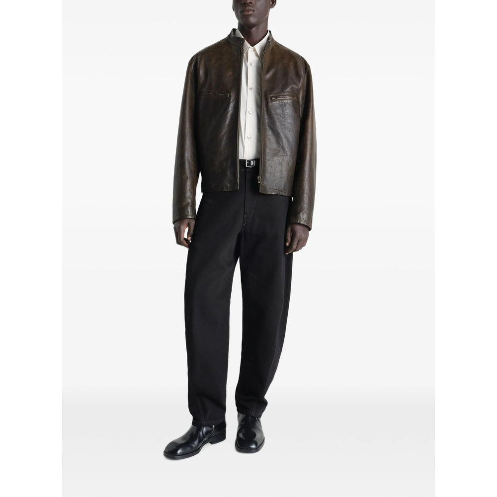 Lemaire Black Trousers - Regular & Straight-Leg Trousers Men LEMAIRE