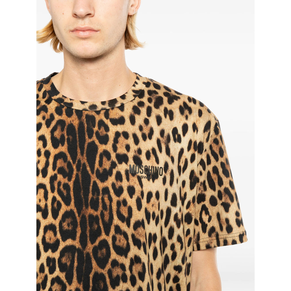 Moschino Neutrals T-Shirts & Vests - T-Shirts Men MOSCHINO