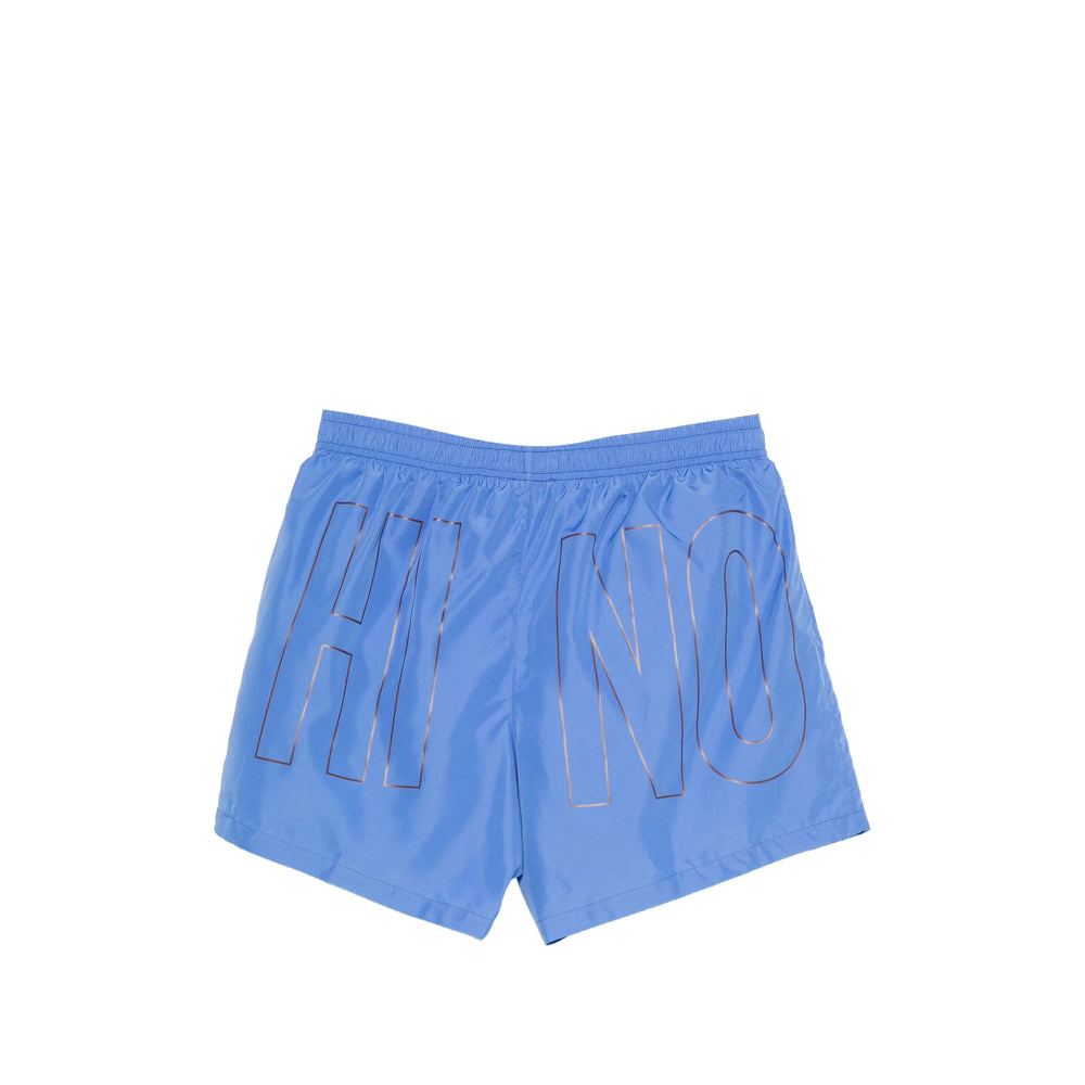 Moschino Blue Beachwear - Swim Shorts Men MOSCHINO