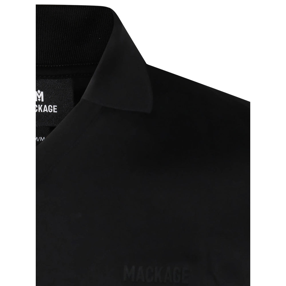 Mackage Black Polo Shirts Men MACKAGE