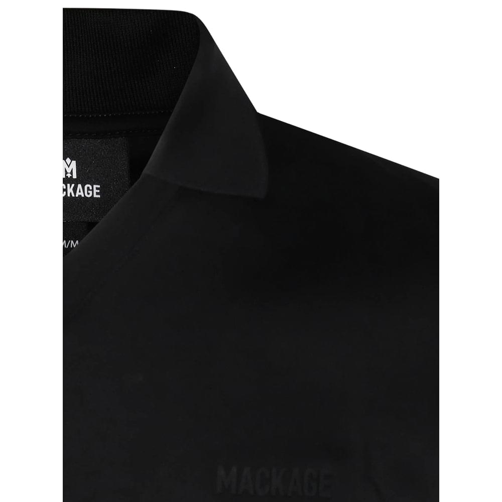 Mackage Black Polo Shirts Men MACKAGE