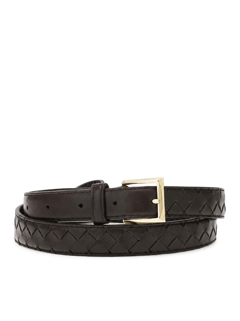 Bottega Veneta Women Woven Lambskin Belt BOTTEGA VENETA