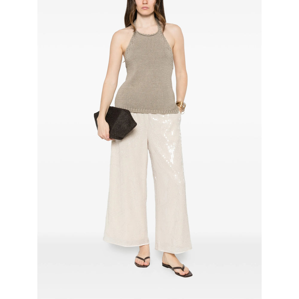 Peserico Neutrals Trousers - Palazzo Pants Women PESERICO