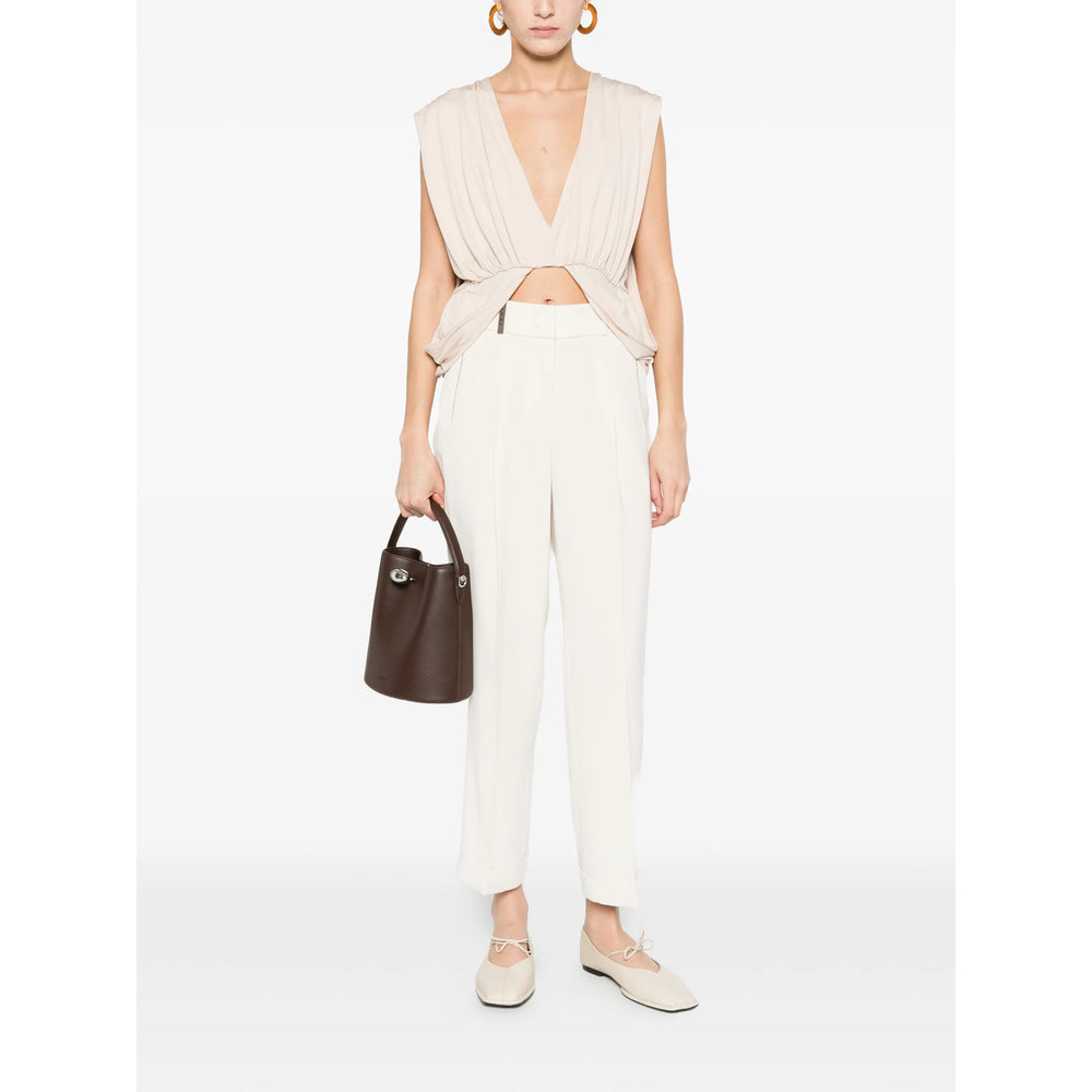 Peserico Neutrals Trousers - Tailored Trousers Women PESERICO