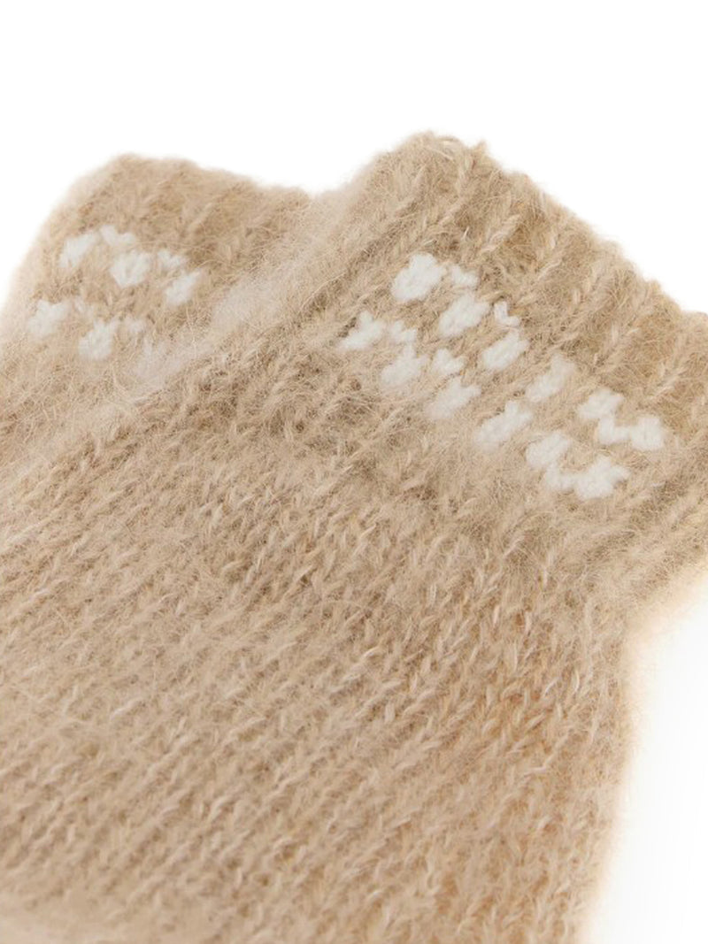 Miu Miu Women Stretch Mohair Blend Gloves MIU MIU