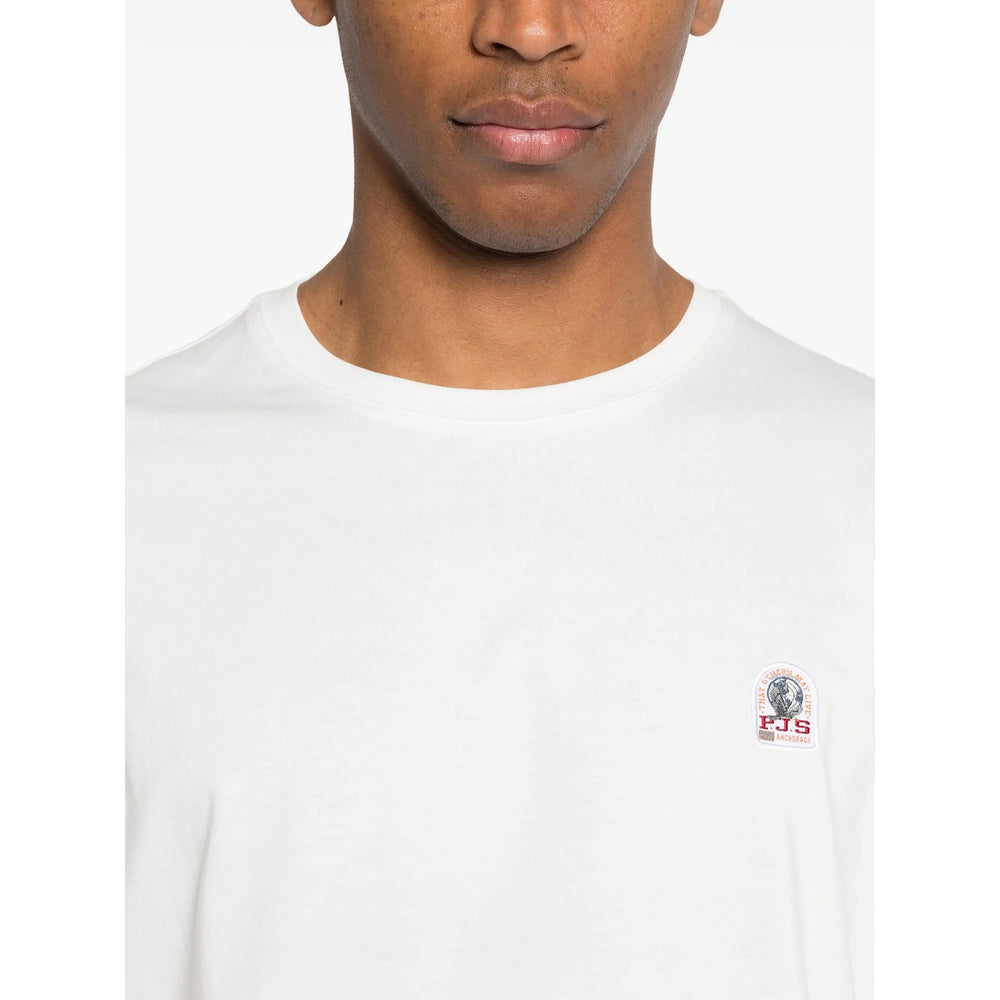 Parajumpers White T-Shirts & Vests - T-Shirts Men Men PARAJUMPERS