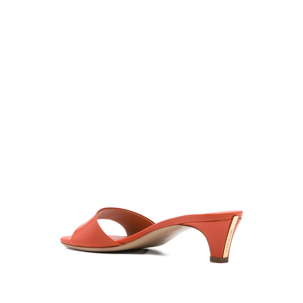 Ferragamo Orange Shoes Women FERRAGAMO