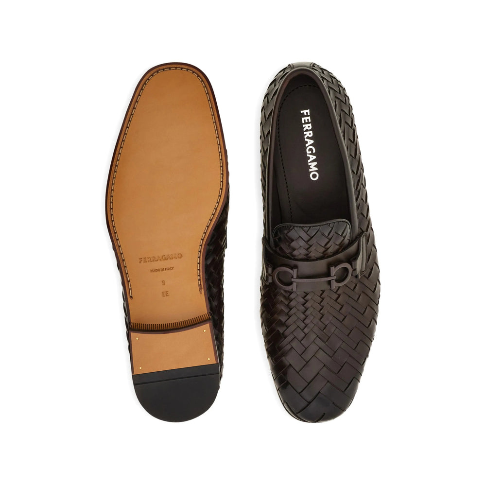 Ferragamo Brown Loafers Men FERRAGAMO