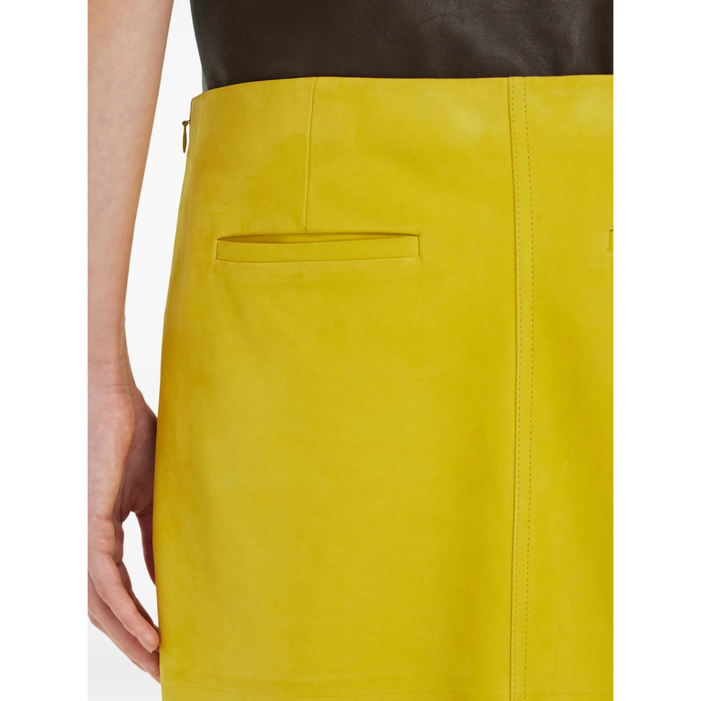 Ferragamo Yellow Skirts - Pencil Skirts Women FERRAGAMO