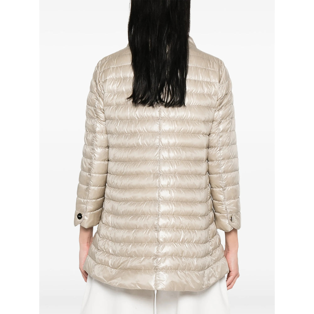 Herno Neutrals Jackets - Puffer Jackets Women HERNO