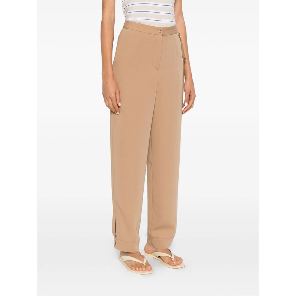 Herno Neutrals Trousers - Straight Trousers Women HERNO
