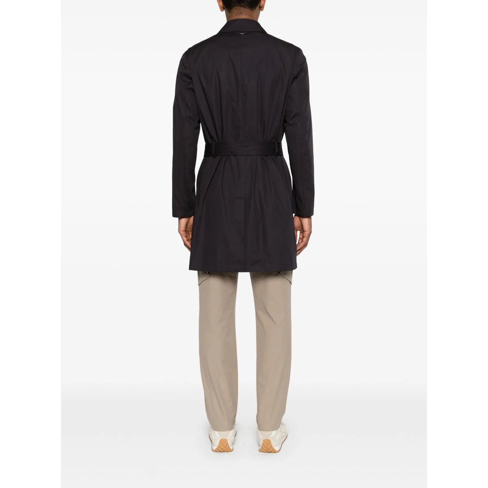 Herno Blue Coats - Trench Coats Men HERNO