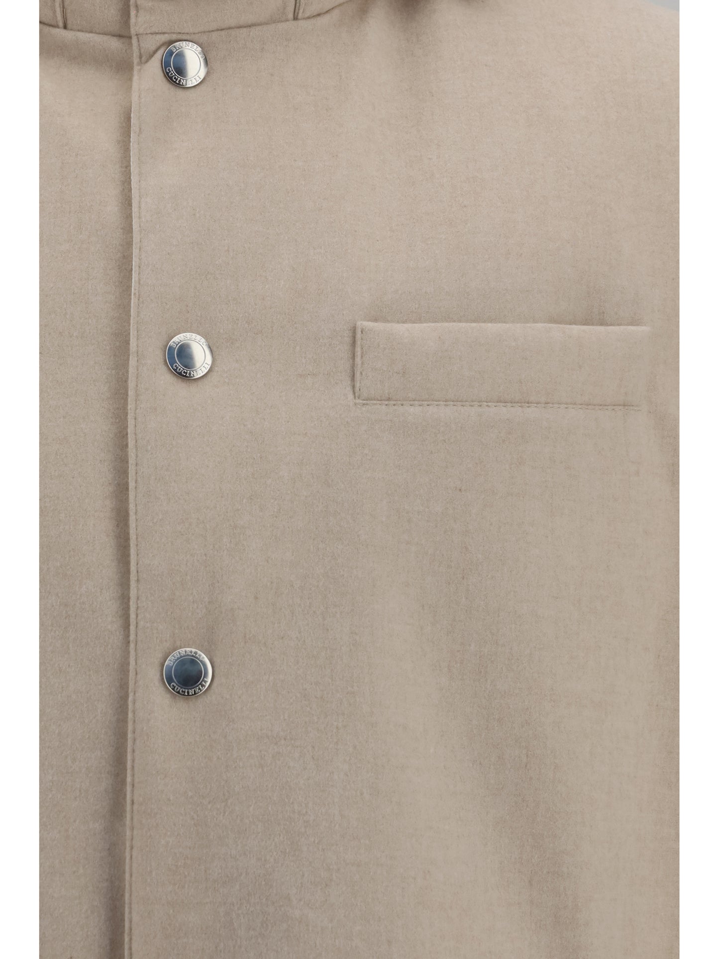 Brunello Cucinelli Men Wool Down Vest